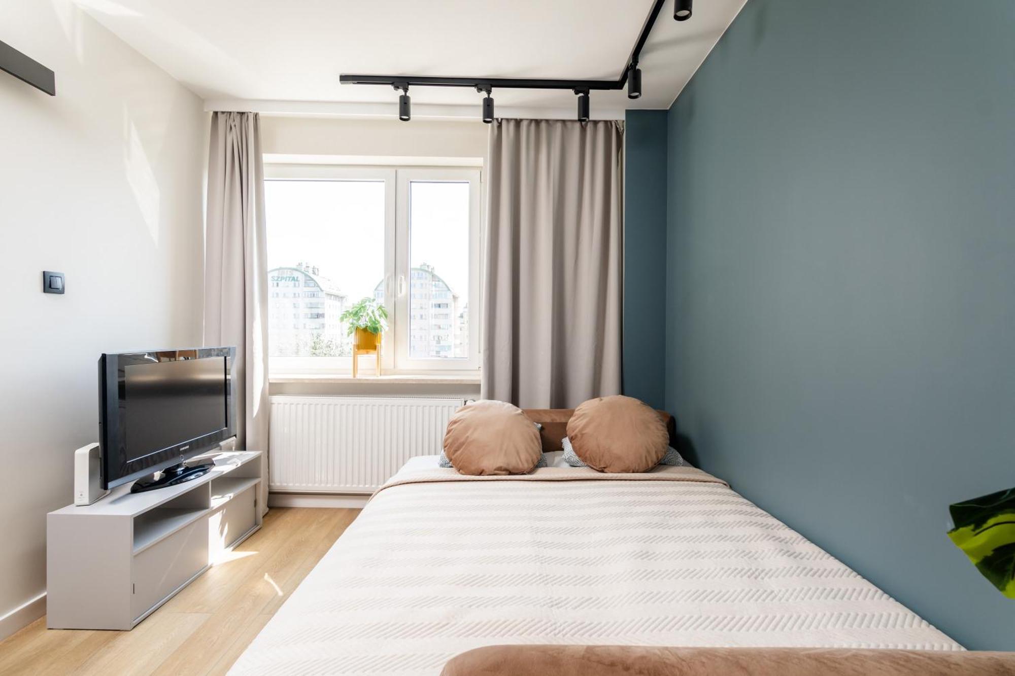 Blue Matcha Premium Apartment Okopowa Varşova Dış mekan fotoğraf